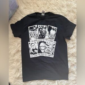 Gildan Black Graphic Men's T-Shirt